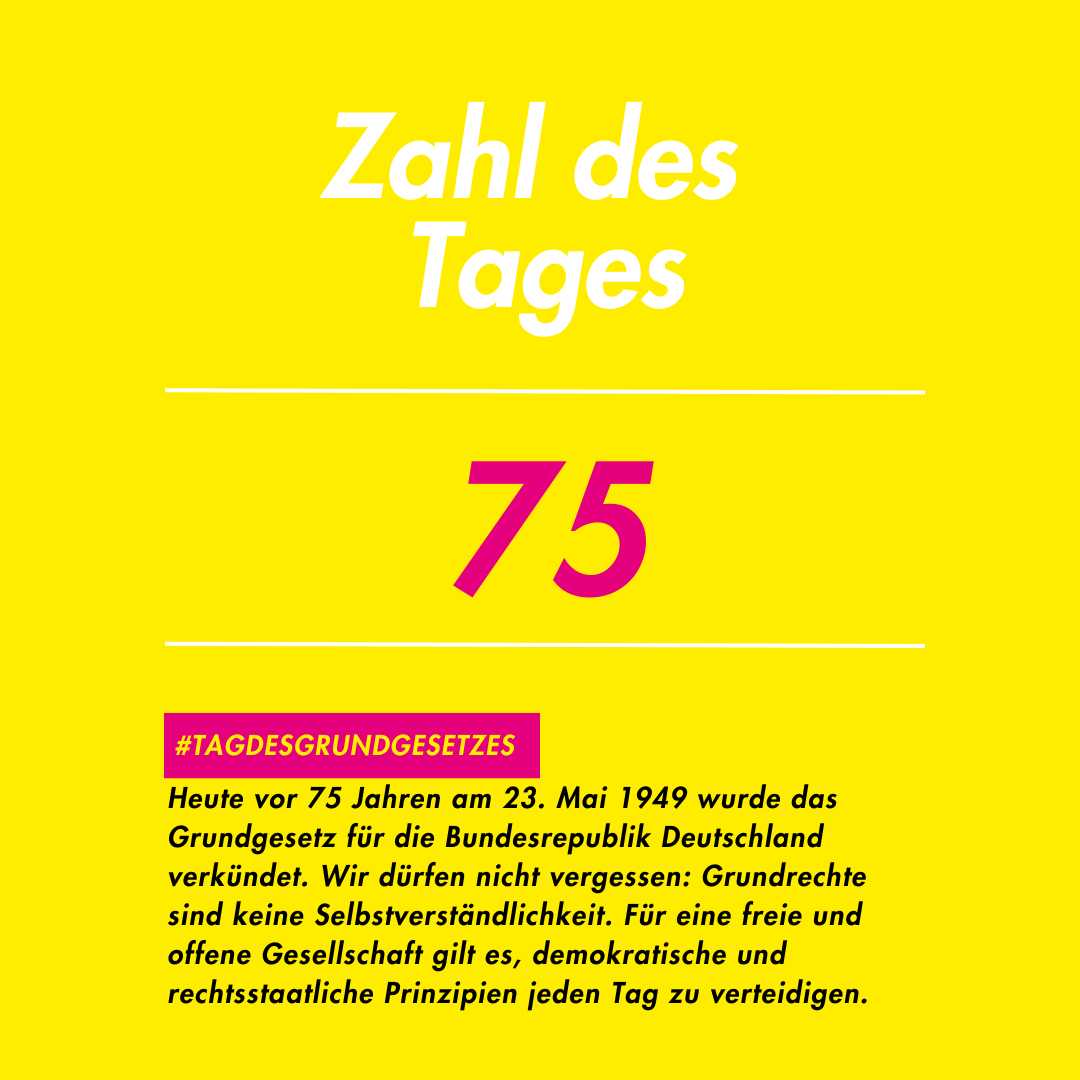 HAPPY BIRTHDAY GRUNDGESETZ! #gg75 #tagdesgrundgesetzes #grundgesetz #demokratie #grundrechte #menschenrechte