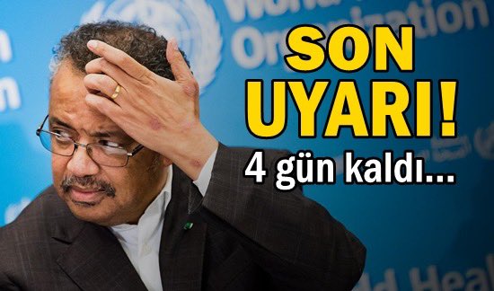 yazarmuratakan's tweet photo. Sağlık Bakanlığına sesleniyorum:
DSÖ’nün ihanet yasasıyla ilgili Millete söyleyeceğiniz bir çift lafınız yok mu?
Küresel Pandemi Tüzüğü neden Mecliste tartışılmadı?…👇
https://t.co/ca20LTlTwb https://t.co/HAAH2IxGYz