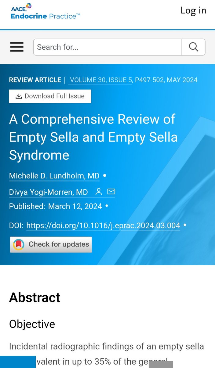 magraziagirone's tweet photo. @sociedadSEEN @NeuroendocrinoS #emptysella un diagnostico que en general es tardio un reto llegar temprano @drfherediaz @jorgericof
@rafael52987 @alejoromanmd
@giustina_andrea @endocatracha
@dremarquezr @DrVinodEndo @PituitarySoc @pituitaryconne1
@OxlerCeo @ENDOCRINO_COL @SMNE_Oficial https://t.co/9LdtIBIvOC