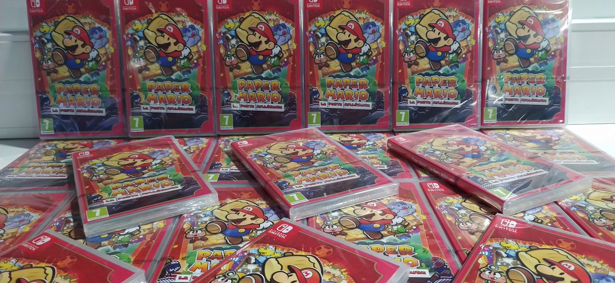 Ready pour #PaperMario : la porte millénaire ? #nintendoswitch #jeuxvideo