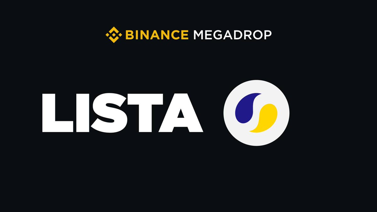 Megadrop quay trở lại #binance mới một dự án mới - Lista #LISTA! Check ngay những thông tin mà anh em cần biết ở đây (thông báo tiếng Việt sẽ sớm được cập nhật) ➡️ binance.com/vi/support/ann…