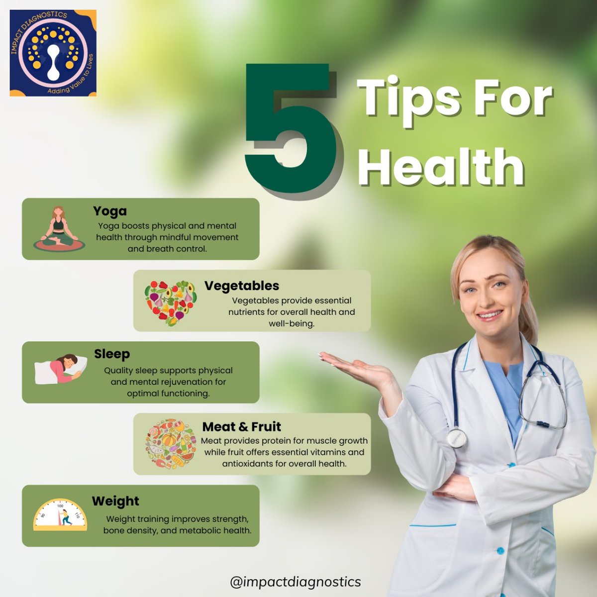 ImpactlabKkd's tweet photo. 5 Healthy Tips for good health 
.
.
.
.
#healthtips https://t.co/OmJ0rON6nT