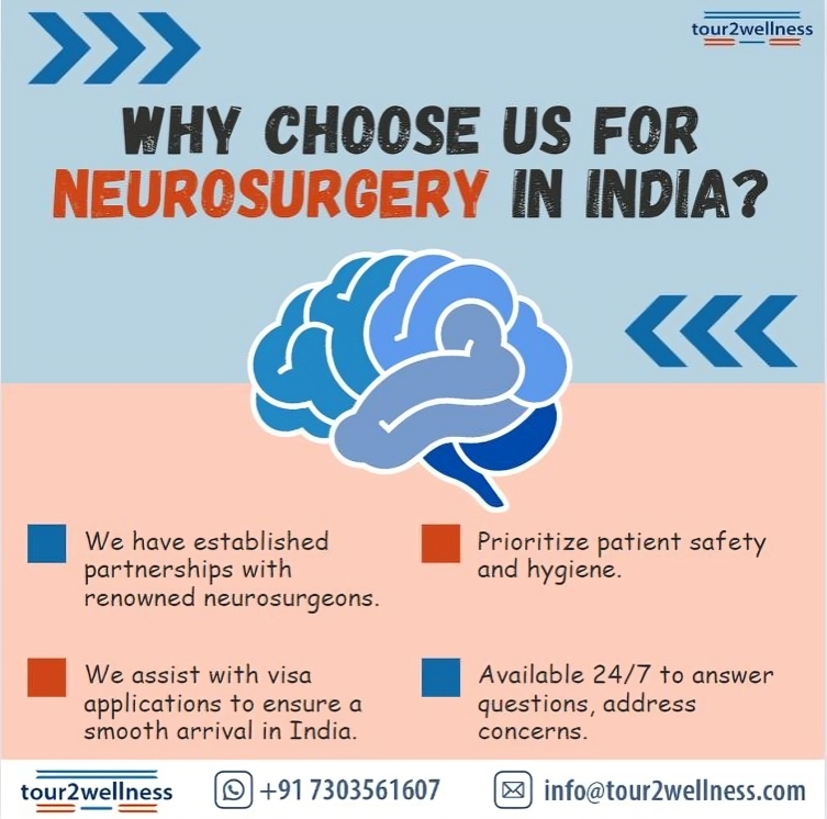 tour2wellness's tweet photo. Contact Tour2Wellness today for a free consultation and personalized guidance on your neurosurgery journey in India.
📷 +91 7303561607 | 📷 https://t.co/T7YqCUBohV 📷 info@tour2wellness.com
#neurosurger #neuro #neuroscience #brain #brainproblems #HealthcareWishes #hospitality https://t.co/h6K1NsBnTY