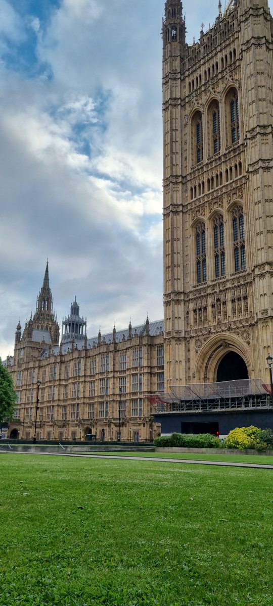 carlyapp's tweet photo. @BBCRadioWales is on College Green from 0700 after 4 July general election was called yesterday. @jamswilliams85 speaking to parties and pollsters. https://t.co/cE4KSzSA6b
