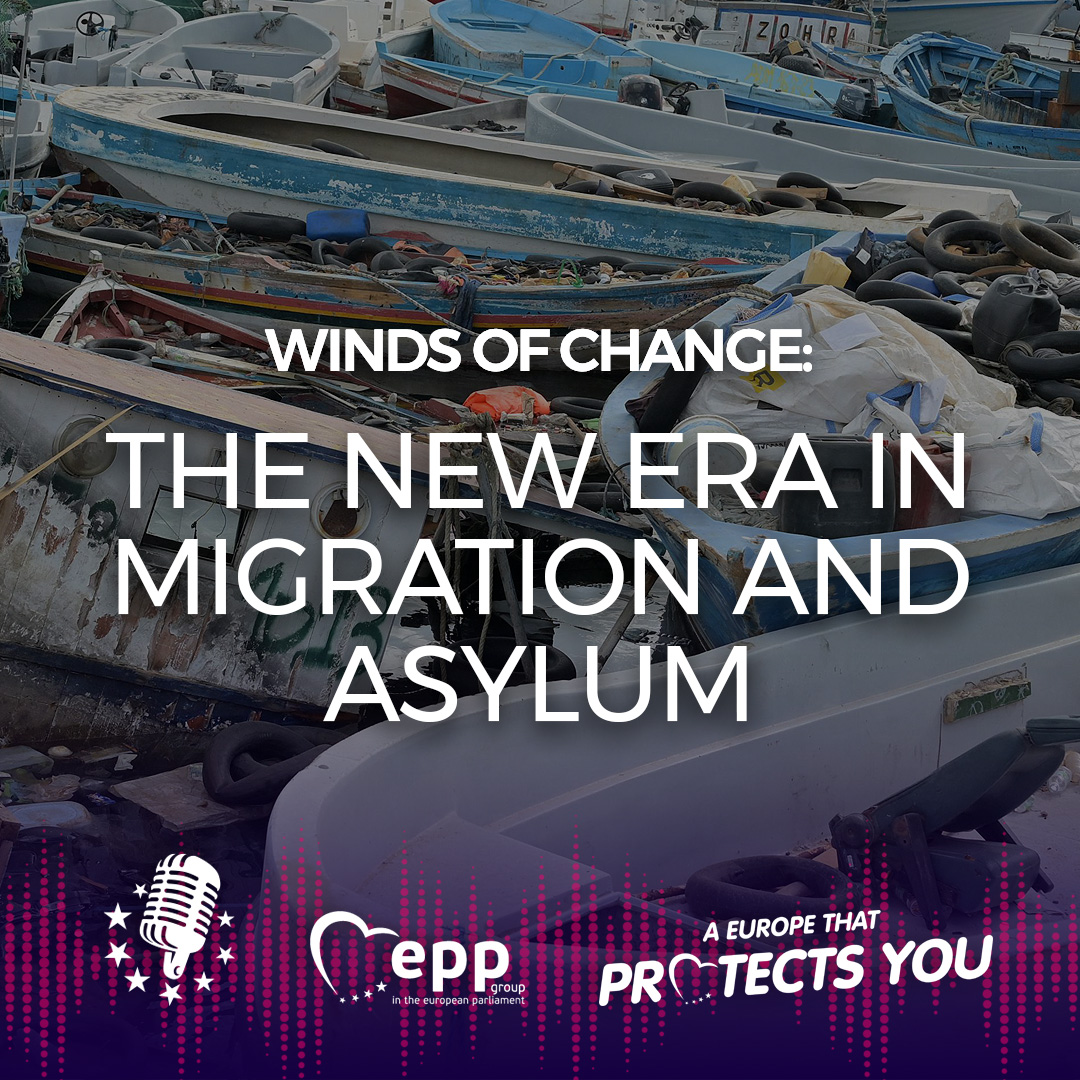 🚨 @EPPGroup podcast alert! Topic: How to prevent the next European #EUMigration crisis? Listen now ⤵ epp.group/s5e9 #EuropeProtects