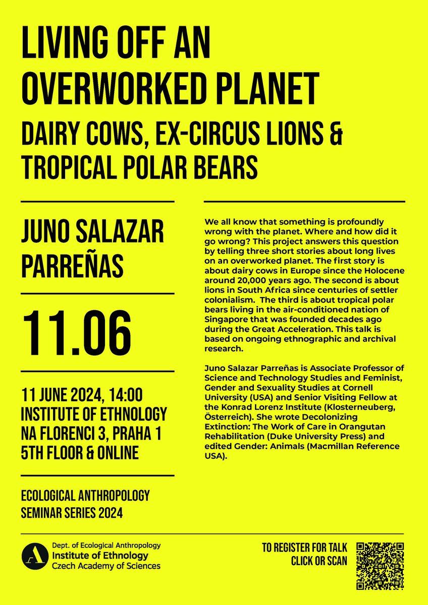 Next up in our seminar series in 3 weeks

Juno Salazar Parreñas
14:00 (CET)   |   11.06.2024   

register here - forms.office.com/e/NpbBeuabF5