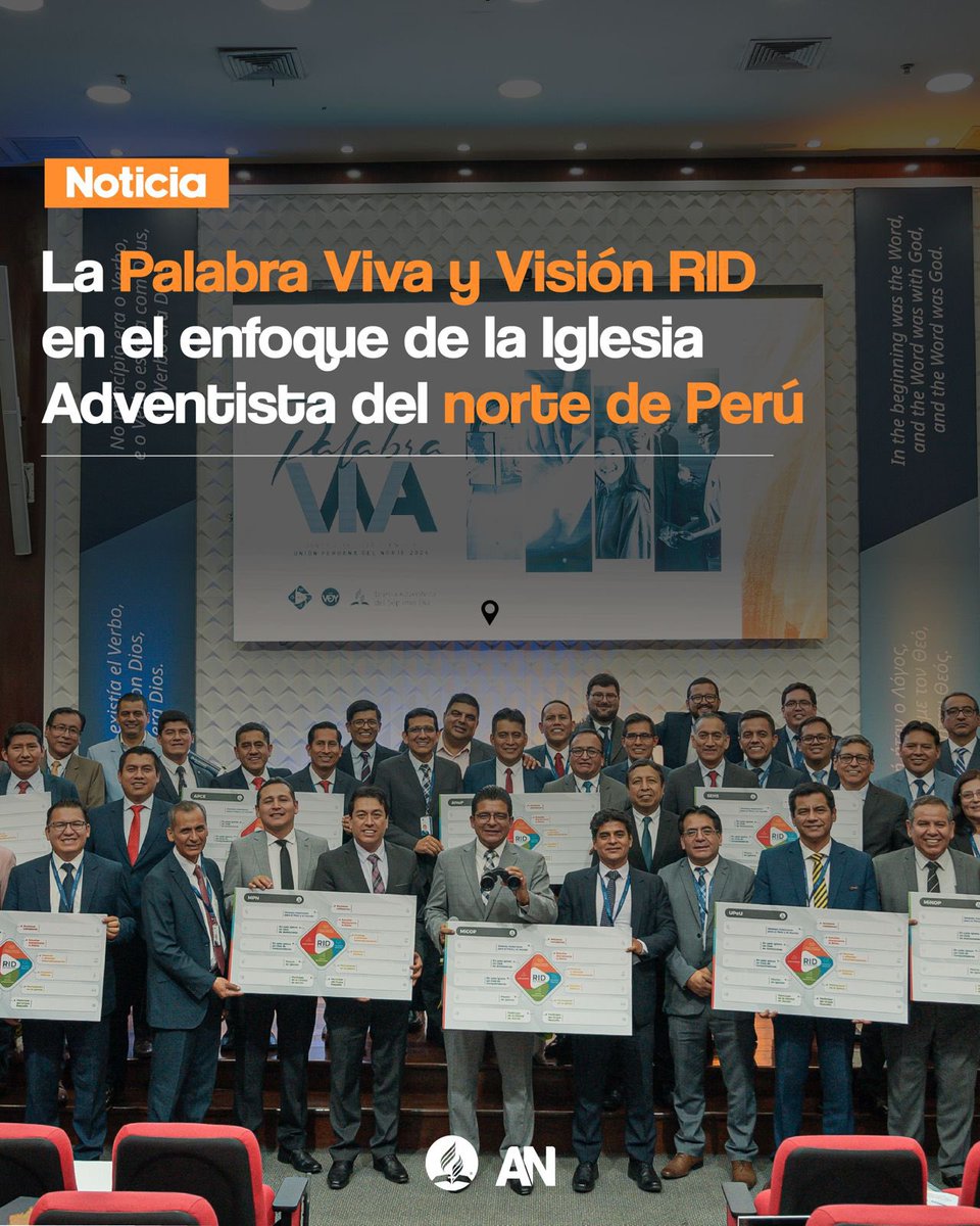 AdventistasUPN's tweet photo. 🌐 Durante dos días, la Junta Directiva del Norte de Perú se dedicó a fortalecer su compromiso y propósito para fortalecer la misión en la región. 🫱🏻‍🫲🏼 Desde reforzar su base en la #PalabraViva hasta enfocarse en la Visión #RID 🙏🏼😊

Nota 🗞️ https://t.co/BQqwhiHF9X https://t.co/vbneoirzG3
