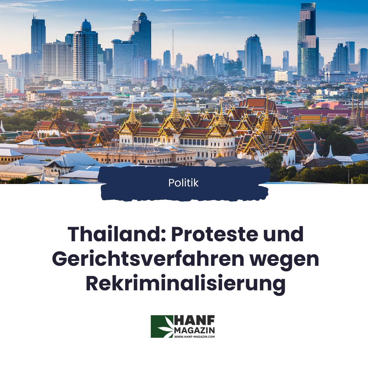 Als vor knapp zwei Jahren Cannabis in Thailand zum Eigenanbau und für den Verkauf in Fachgeschäften freigegeben wurde, sollte eigentlich einzig der medizinische Aspekt erfüllt werden.
 eu1.hubs.ly/H09c8q70

#hanfmagazin #cannabis #thailand #hanf #hemp