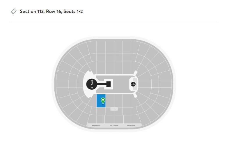 zyxtina's tweet photo. Hey I bought 2 tix for the Gambino concert in Chicago on October 3rd. Really hoping to sell them since I can’t go :/ Total for both tix was $530, hoping to get $500 https://t.co/c9HCTLEdR1
