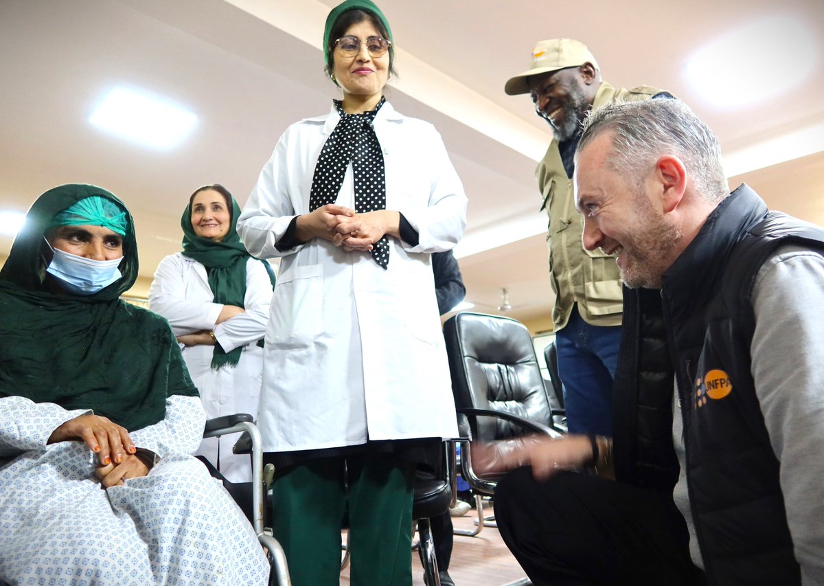 Women with obstetric #fistula face shame & isolation, and are often shunned from their communities. Yet, it is a condition that is largely preventable & treatable. During a visit to #Afghanistan, I saw firsthand how @UNFPA and our partners work on the ground to ensure fistula