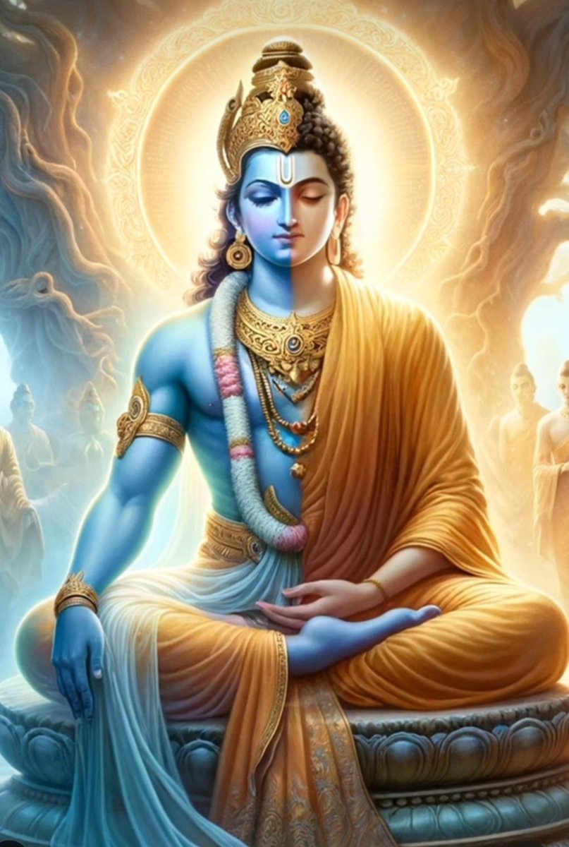 #BuddhaPurnima Special: Many people seem to be unaware that #Buddha is mentioned as an incarnation of Lord #Vishnu in multiple scriptures. Read the thread..

Shrimad Bhagavatam states: Then, in beginning of Kaliyuga, Lord will appear as Buddha, son of Añjanā, in province of Gayā