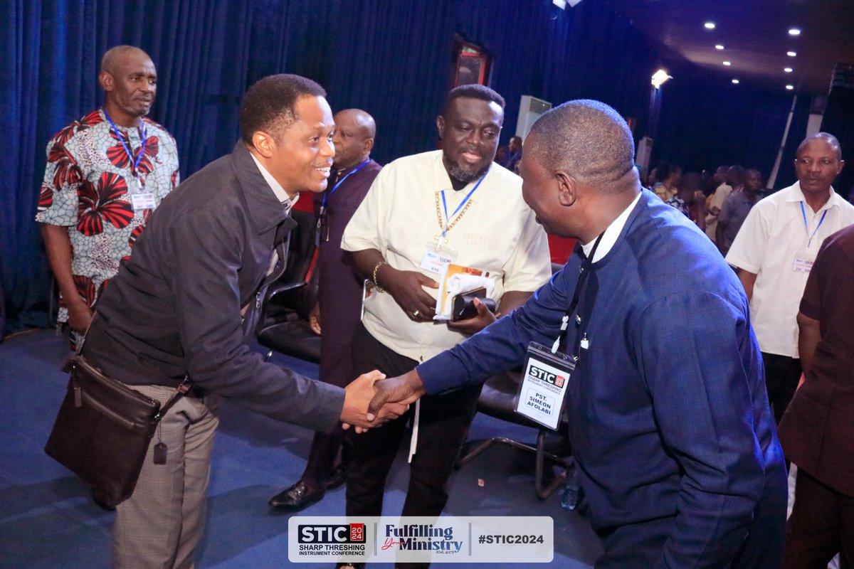 icmplatform's tweet image. M O M E N T S :
Sharp Threshing Instrument Conference (STIC 2024)

Special moments of interactions and exchange of pleasantries at the event; #STIC2024 

#ICM  #FirstLoveAssembly  #STIC2024  #FulfillingYourMinistry