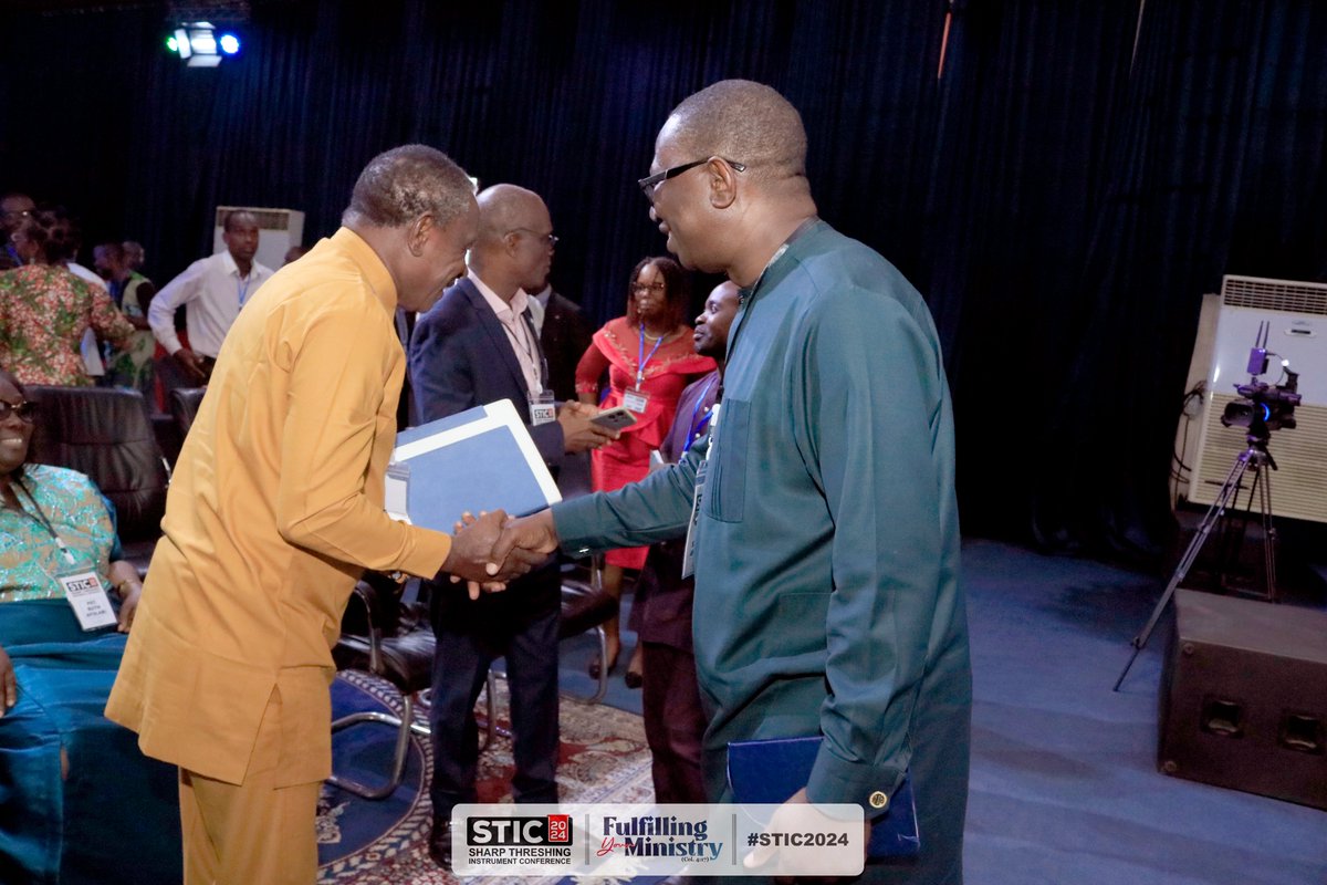icmplatform's tweet image. M O M E N T S :
Sharp Threshing Instrument Conference (STIC 2024)

Special moments of interactions and exchange of pleasantries at the event; #STIC2024 

#ICM  #FirstLoveAssembly  #STIC2024  #FulfillingYourMinistry