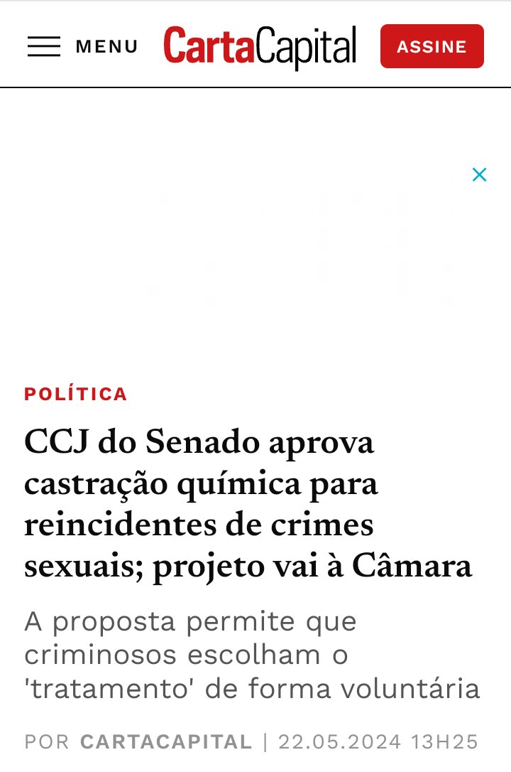 Castração Química:  evita que  o indivíduo tenha ereção, somente isso.
E isso é o que menos importa para esses doentes. Creio que deveria haver mais discussão,baseada na ciência. Parece uma medida pra jogar pra galera. Sem mencionar que a castração é voluntária 🤔