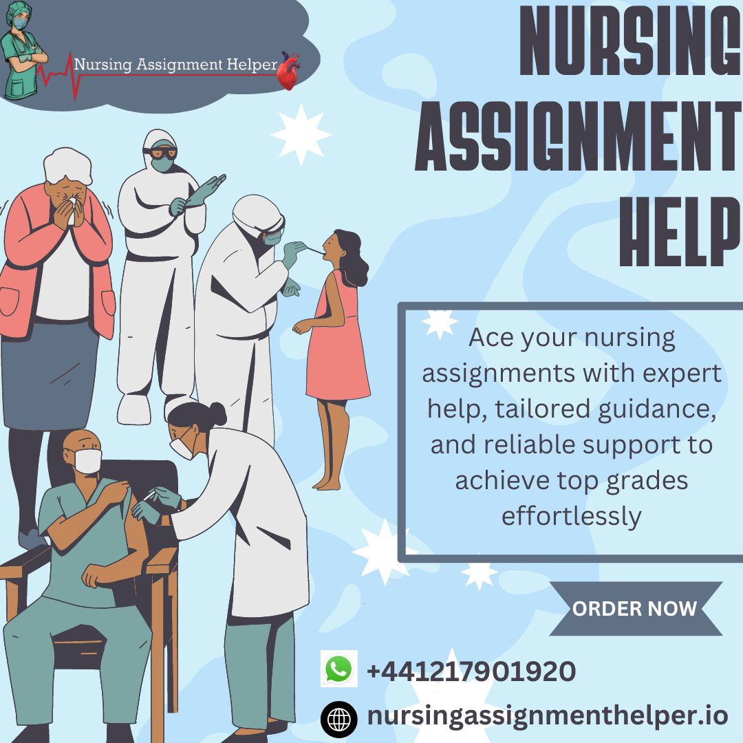 Get expert help with your nursing assignments! Receive tailored guidance, reliable support, and comprehensive solutions to excel in your studies.

Read More: nursingassignmenthelper.io/nursing-assign…

#NursingServices #NursingAssignment #NursingAssignmentServices 
#NursingAssignmentHelp