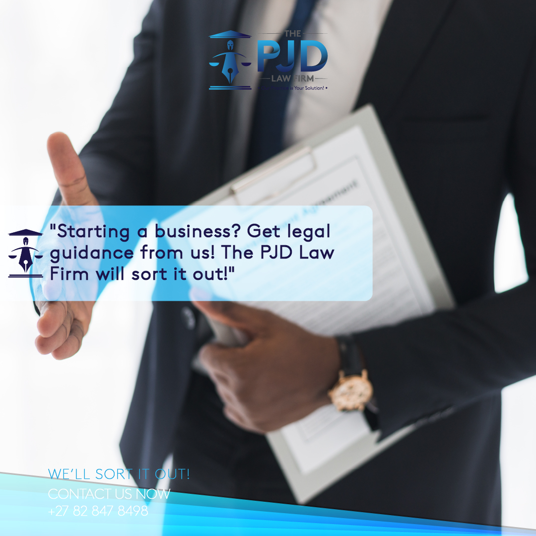 The Legal Side of Business: Consult with us for start-up guidance. 🚀💼 👔⚖️ We'll sort it out! 🌐Please view for legal insights! youtu.be/PehRe30Xe8A?si… 🌐Visit our new site: pjdlaw.co.za #StartupLaw #LegalAdvice