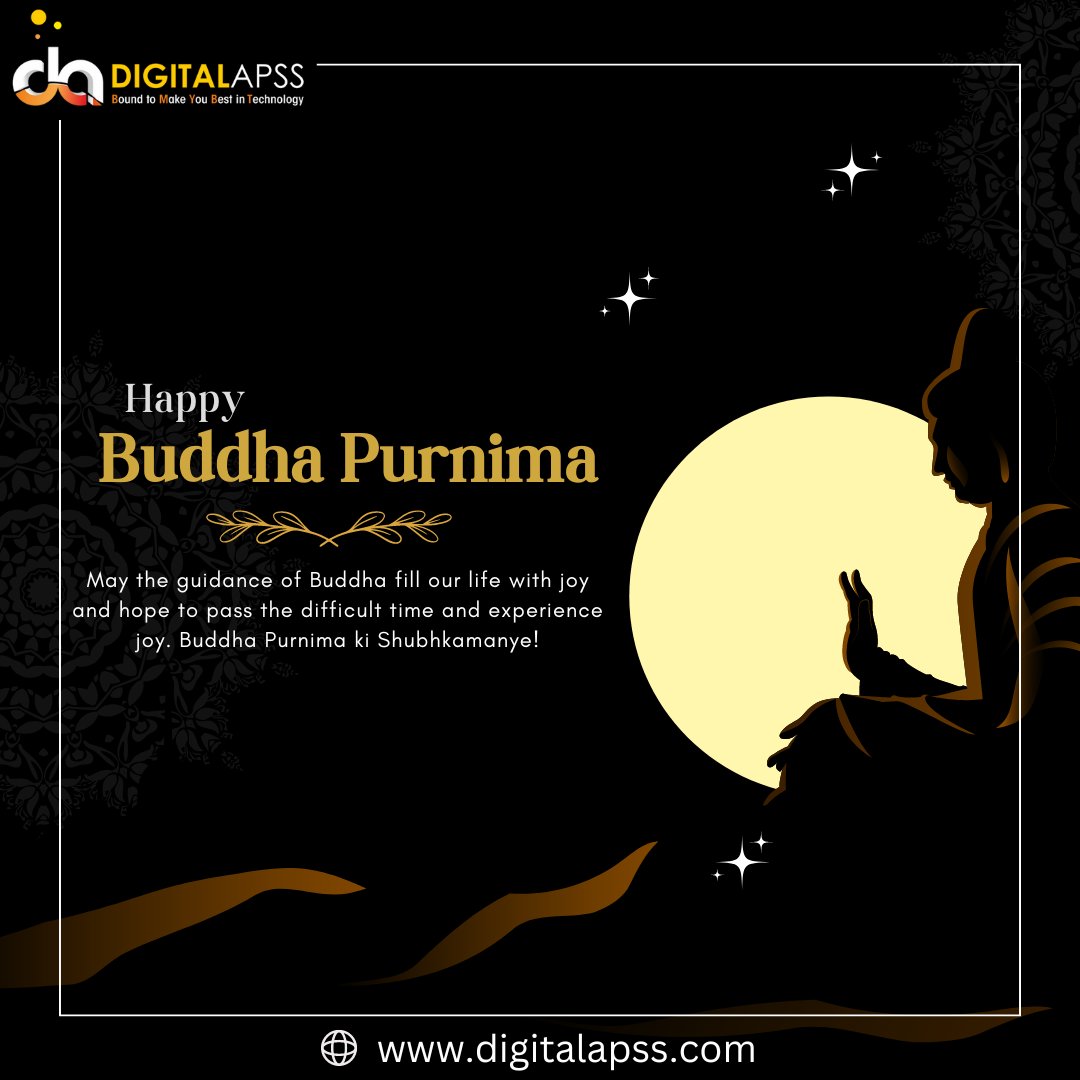 digitalapss's tweet photo. May Lord Buddha give you the power to stay calm and focused during your challenging phases and fill you with humility and gratitude during the best days of your life. Happy Buddha Purnima
.
.
🌐 https://t.co/D8KNQatkmW 📱+91 8800-51-6860 (24x7)
.
.
#Buddhima #Vesak #BuddhaJayanti https://t.co/PIkkFQnkoi