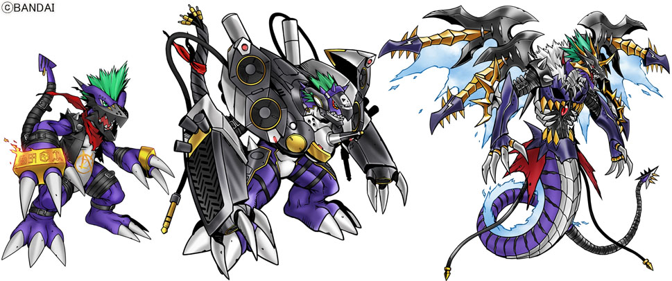 Digimon_Freaks's tweet photo. #Punkmon, #Loudmon, #Heavymetaldramon, #Forgebeemon, #Vespamon y #Queenbeemon se han agregado al Libro de referencia de #Digimon, con lo que el total asciende a 1216. https://t.co/3Ay2SkA5n2