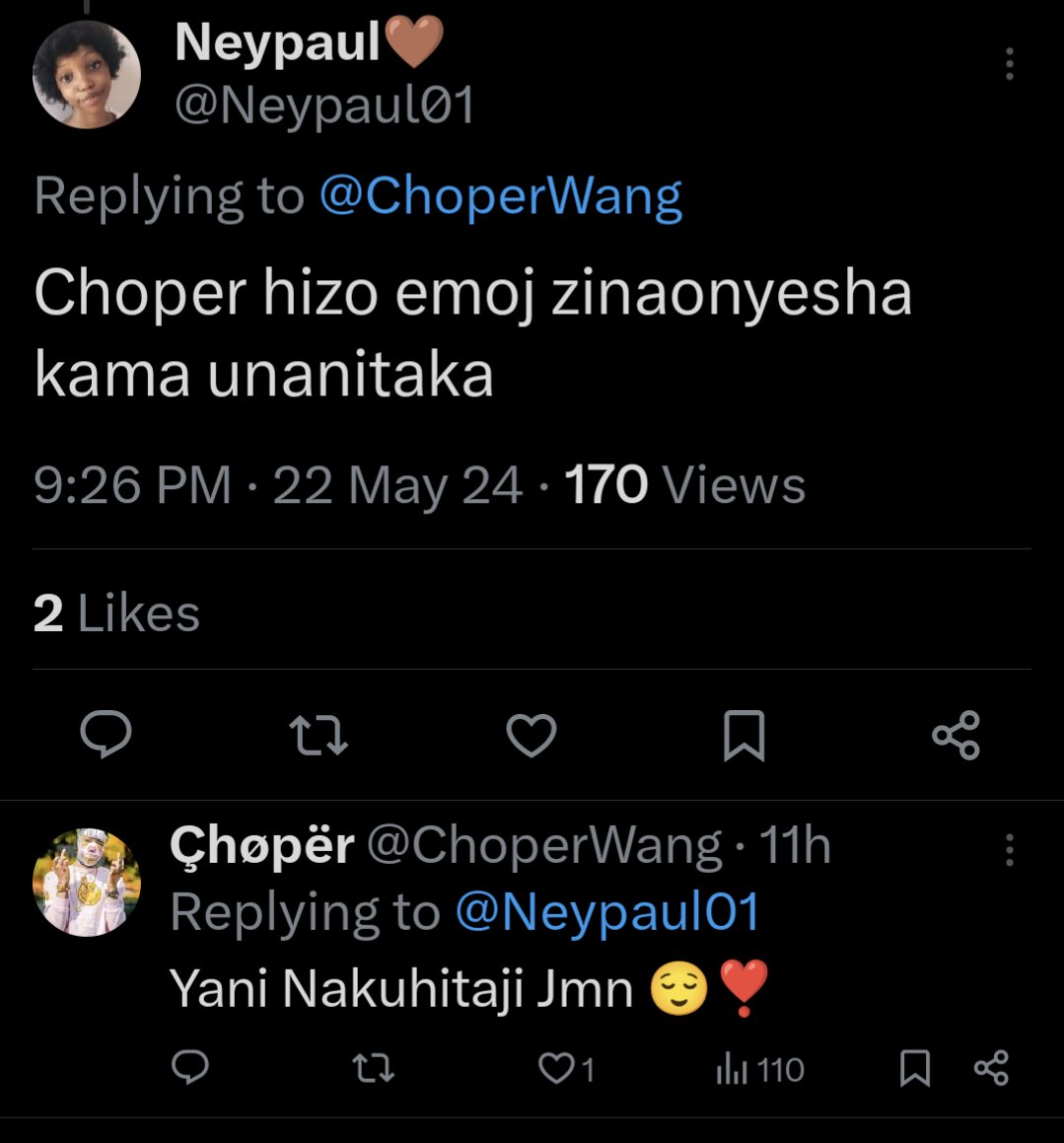 Endelea na u🥹 malaya 🥹 wewe 💔 Kila 🥹 mwanamke 🥹 umu 💔 unamuhitaji 🥹🥹💔 @ChoperWang 🥹