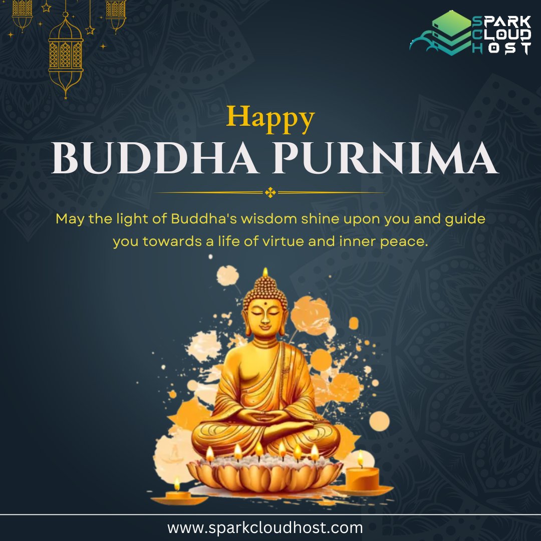 sparkcloudhost's tweet photo. May you get the power to bring positivity in your mind and body to attract whatever you imagine for yourself. Happy Buddha Purnima.
.
.
🌐 https://t.co/PFAQrW0JUF 📱+91 8800-51-6860 (24x7)
.
.
.
#sparkcloudhost #BuddhaPurnima #Vesak #BuddhaJayanti #EnlightenmentDay #PeaceDay https://t.co/4qA3tgX2ah