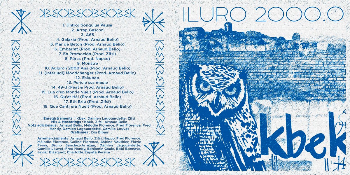 Kbek_Oficiau's tweet photo. FIRST #gasconrap ALBUM
PURMÈR ALBUM D'ARRAP EN GASCON
Bandcamp : https://t.co/YoIPruZ43M
Youtube : https://t.co/St8h9GfUWn...
Spotify : https://t.co/hNrP9P94XV
Apple Music : https://t.co/kYwOd2lRff
#rapmusic #minoritylanguages #endangeredlanguage #musicagascona #musicaoccitana https://t.co/B02OuXlAQr