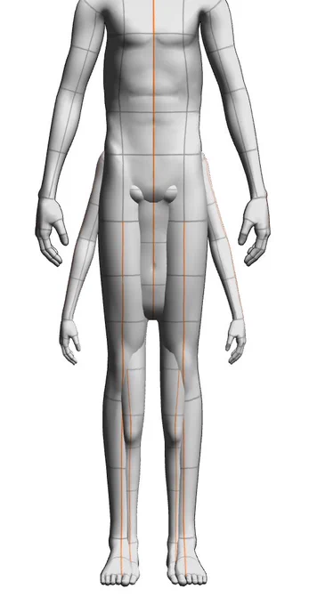 クリスタ作業中、男女の3Dモデルを同じレイヤーで使いたくてモデルを貼り付けたらちょっとまずいことになった