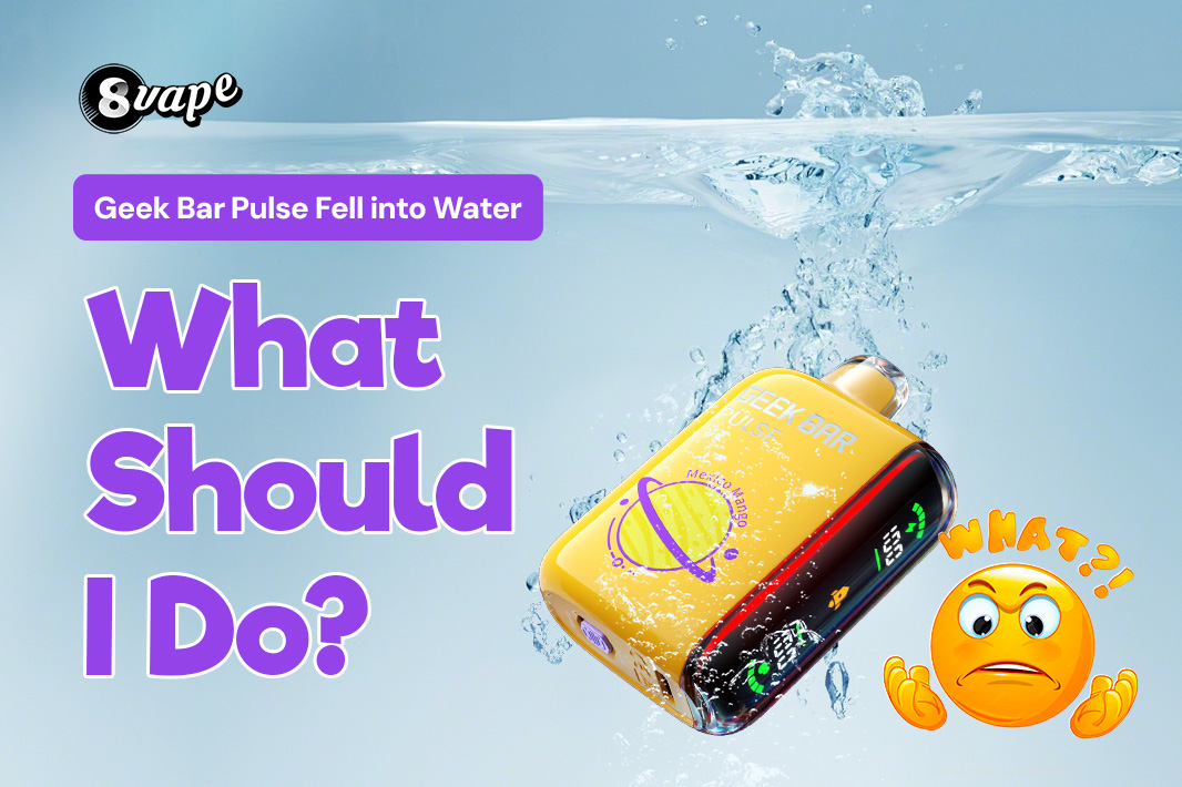 💧 Did your Geek Bar Pulse fall into water? 
🛠️ Check out our latest blog post: 'What Should I Do If My Geek Bar Pulse Fell Into Water?' for essential tips to save your vape.
eightvape.com/blogs/vape-gui…
#disposable #troubleshoot #vapes #vapefam #vapelove #vapelife #vaping #geekbar