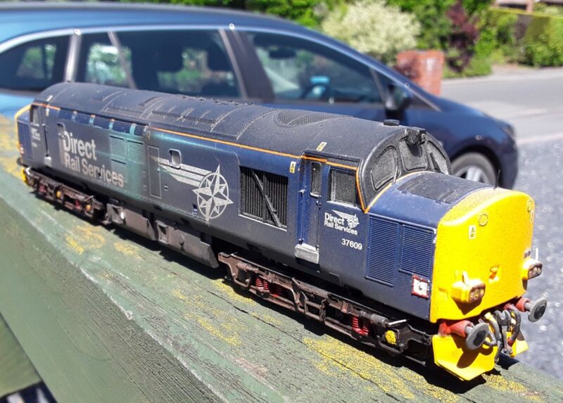 Bachmann Class 37 DRS FADE 37609 21pin DCC Ready Ends Mon 27th May @ 8:49pm ebay.co.uk/itm/Bachmann-C… #ad #modeltrains #modelrailroad #modelrailway