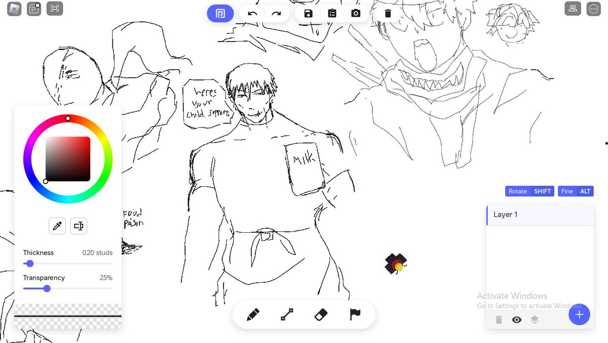 despecte4's tweet image. Peak mouse drawings 
#roblox #freedraw #eggverse #toji