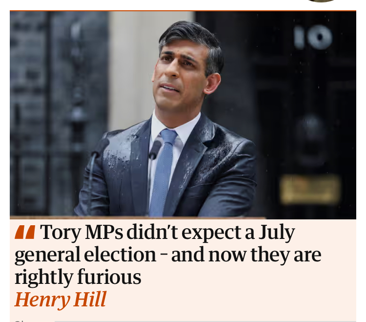I well remember writing in our post mortem on the 2017 contest that, for the Tories, it was the election where everything that could go wrong *did* go wrong. But, even back then, they didn't go wrong on the very first day. Still, things can only get better, right?