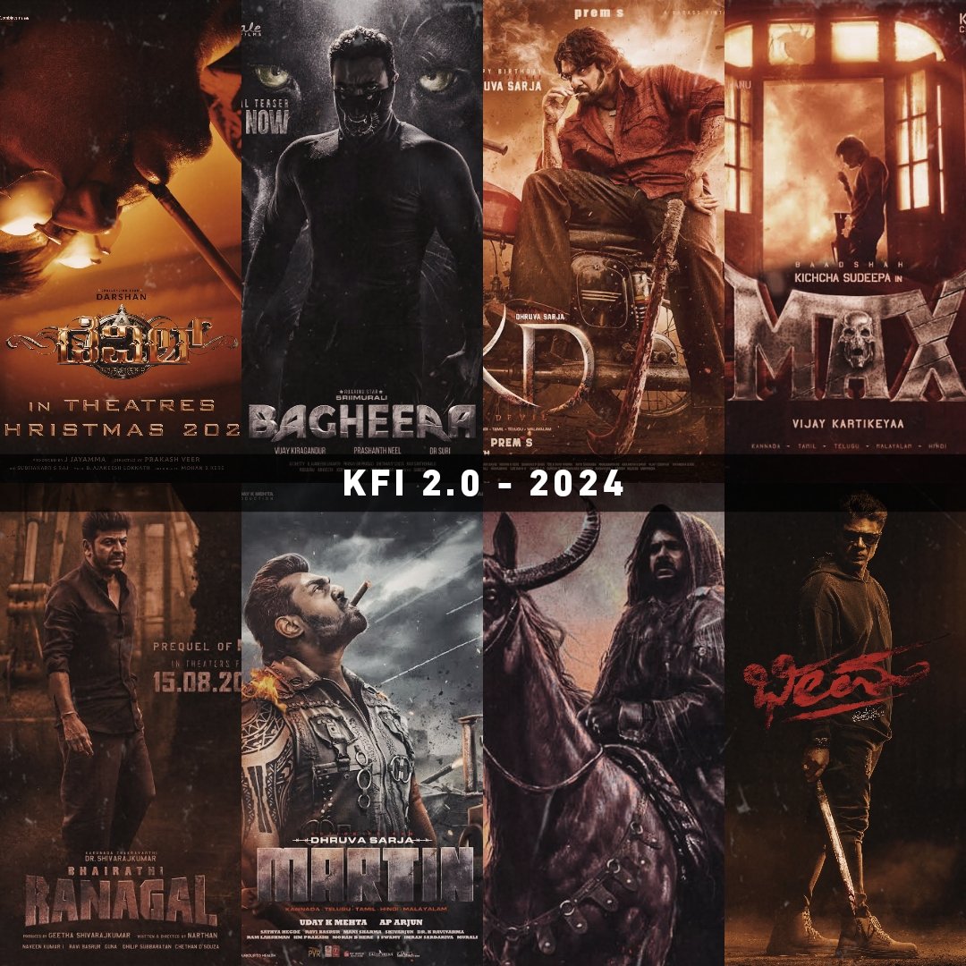 KFI Avengers Assemble❤️‍🔥

We are coming 💥

2024 second half belongs to us ❤️‍🔥

#DevilTheHero #MaxThemovie
#BhairathiRanagal #ToxicTheMovie 
#KDTheDevil #Martin #Bagheera 
#UIthemovie #Bheema #KFI