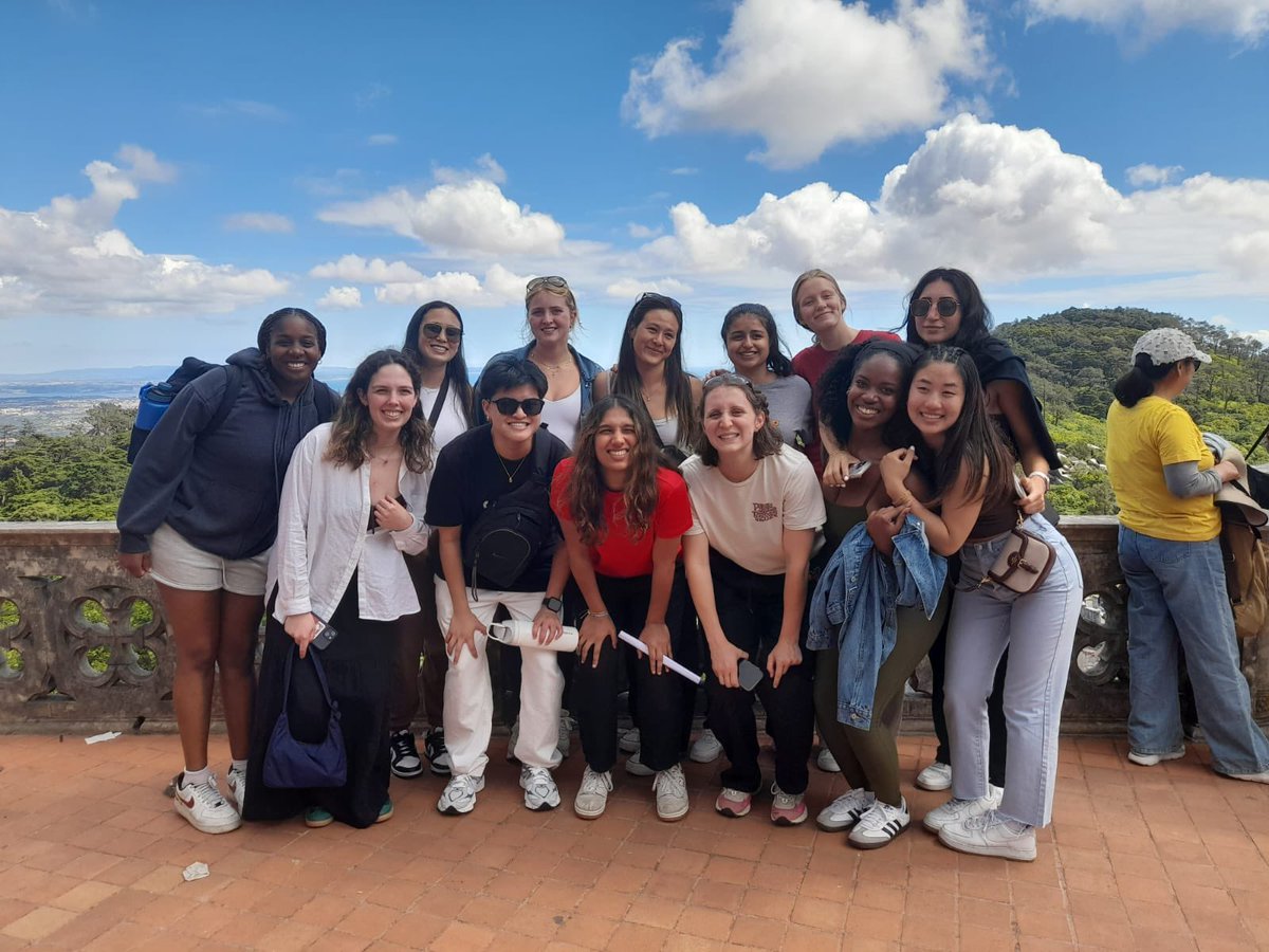 Day 1: 📍Belém and Palacio Nacional de Pena 
#AthenasAbroad #goathenas