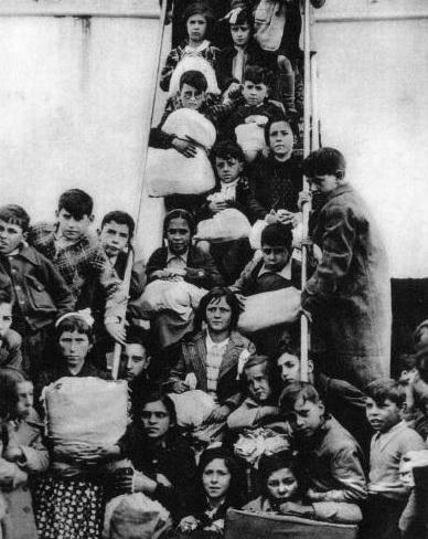 On this day in 1937, nearly 4,000 Basque child refugees from the Spanish Civil War - accompanied by teachers, helpers and priests, but without their parents - disembarked the SS Habana at Southampton. Find out more at basquechildren.org
