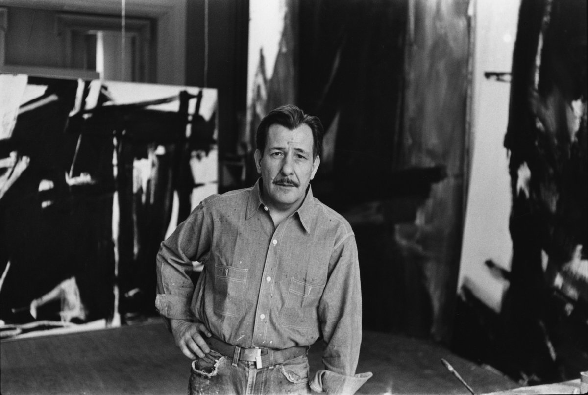 'You paint the way you have to in order to give. That's life itself, and someone will look and say it is the product of knowing, but it has nothing to do with knowing, it has to do with giving...' Franz Kline #botd