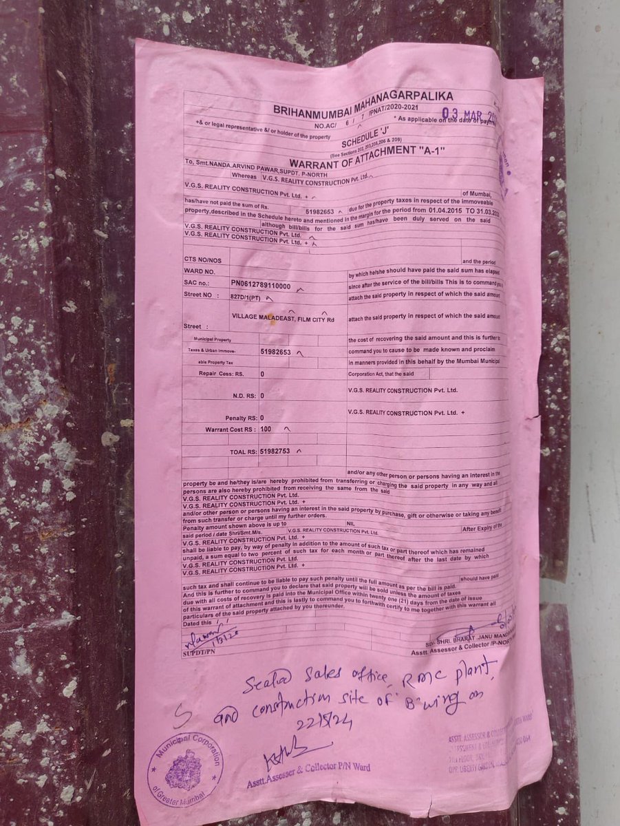 KBelsekar's tweet photo. Look forward for more stricter &amp; severe action against #OmkarDevelopers #EraDevelopers by @mybmc @MumbaiPolice @CMOMaharashtra for establishing RMC plant&amp; construction flouting all rules in residential &amp; public areas for public health &amp; environment. They should be put behind bars https://t.co/f2yARUG4NK