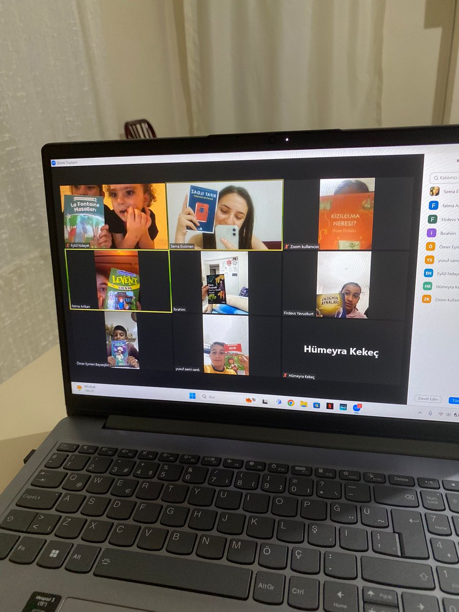 Okumak yenilenmek bir nefes gibi ,
Su gibi berraklaştırmak zihni...Okulumuz öğretmen ve öğrencileri her çarşamba devam ettiğimiz online okumalarımız.<a href="/kemalcebervali/">Kemal Çeber</a> <a href="/yasintepe/">Yasin TEPE</a> <a href="/ucrrbsrr/">Büşra Uçar</a> <a href="/burhan_yuksel23/">Burhan Yüksel</a> <a href="/katranci_mehmet/">Mehmet KATRANCI</a>