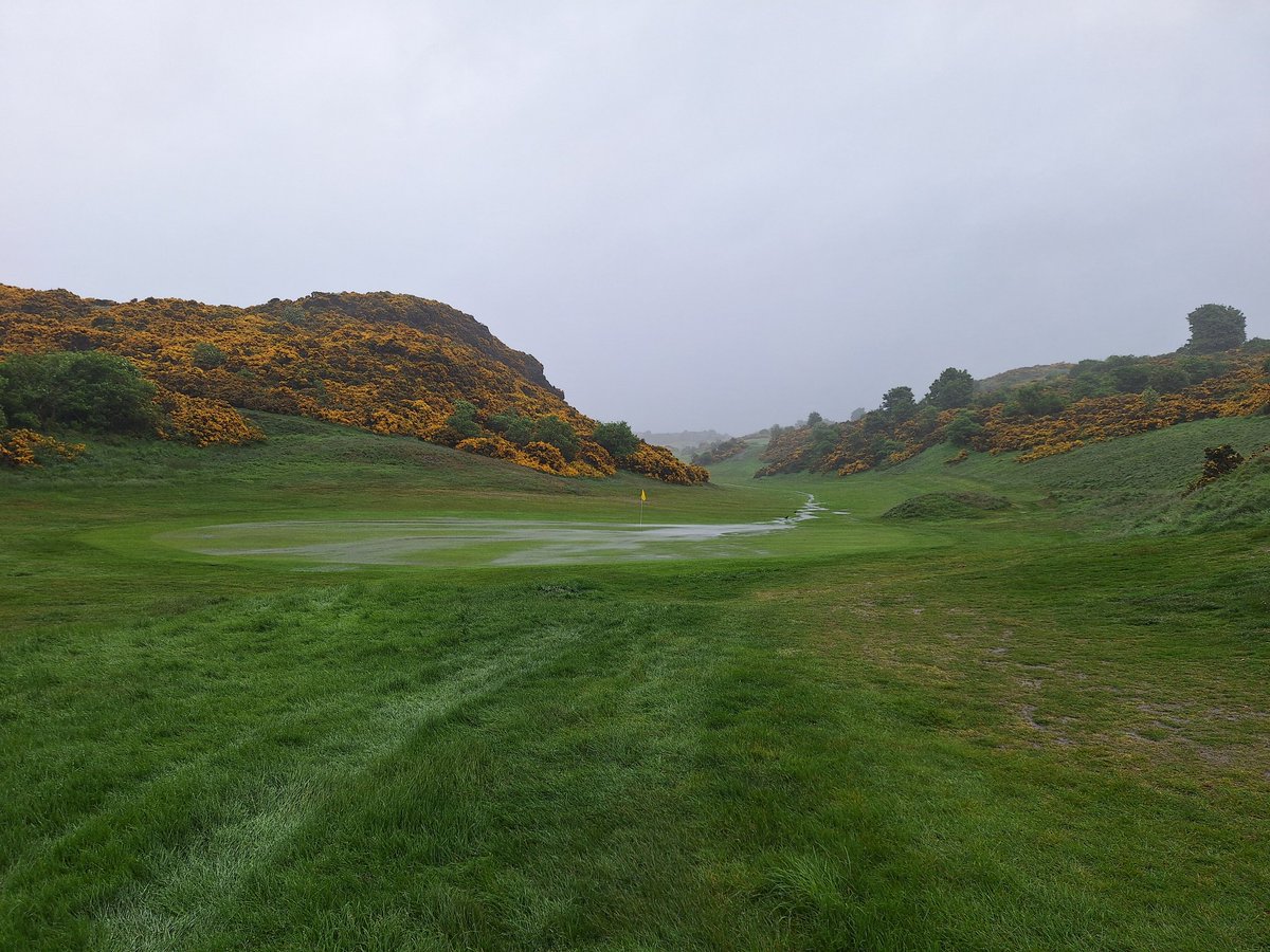 dodger1874's tweet image. With over 40mm fell overnight and the yellow warning in place until 6pm the course is unfortunately closed