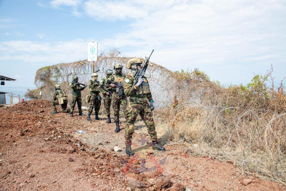 KDF Base Defence Platoon, serving as frontline defenders, conducted a camp security Exercise PROTECTION WARRIORS I at the United Nations Organization Stabilization Mission in the Democratic Republic of the Congo (MONUSCO) Force Headquarters in Goma. 

bit.ly/3URok8I