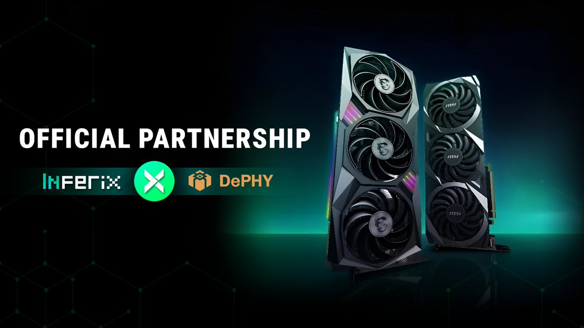 Today, we’re excited to announce a partnership with @dephynetwork 🤝 DePHY is the best DePIN developer framework that cuts DePIN development costs and timeframe by 95%+. DePHY offers messaging layer to enhance message verifiability & decentralization, DID (Device Identity),