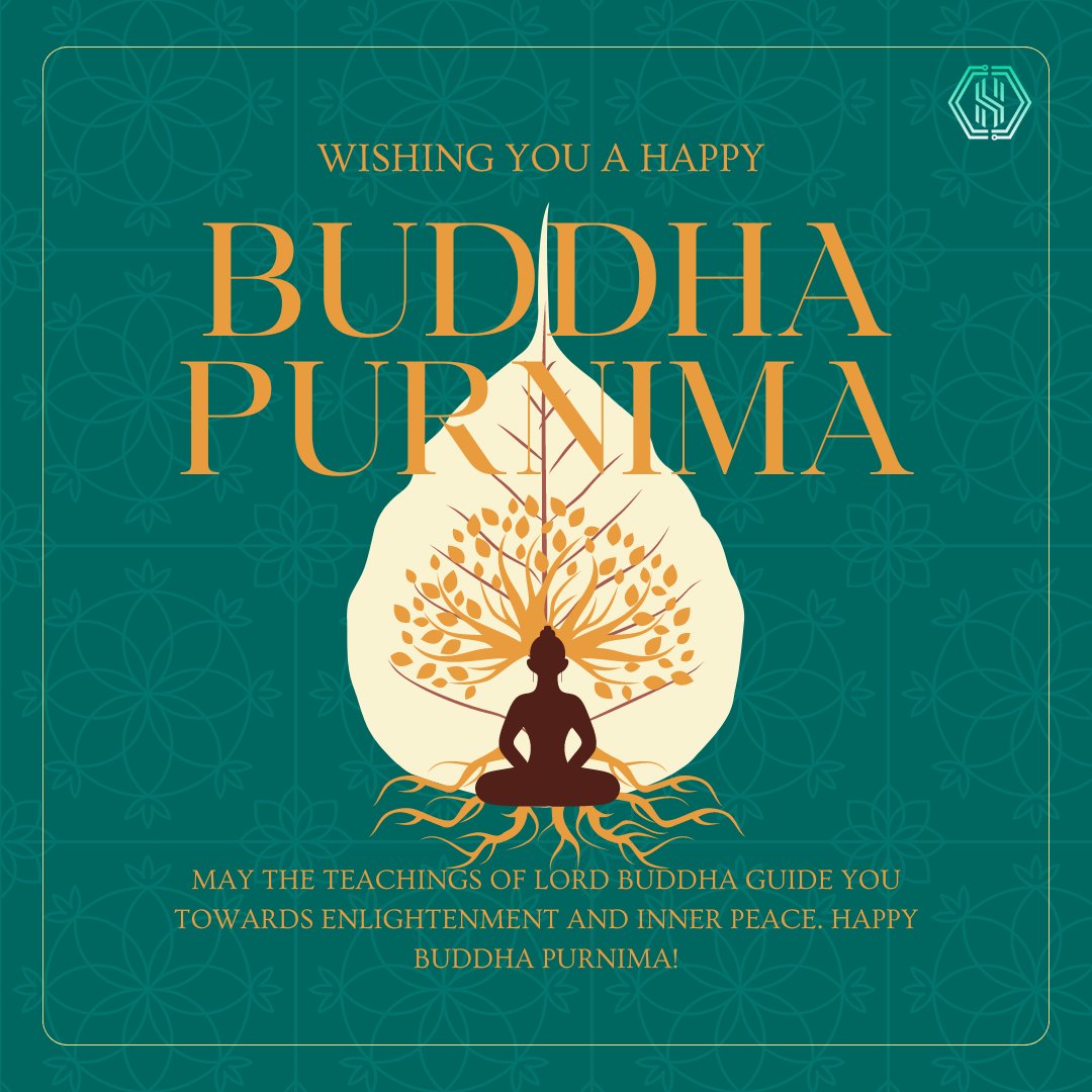 hexafoldtech's tweet photo. @hexafoldtech would like to wish you all a blessed Buddha Purnima. 🌸 Let us take a moment to reflect on the teachings of Buddha and strive towards inner peace and enlightenment. 
#BuddhaPurnima #HexafoldTechnology #InnerPeace #Enlightenment #Buddhism #Spirituality #Mindfulness https://t.co/vsLozIOi1t