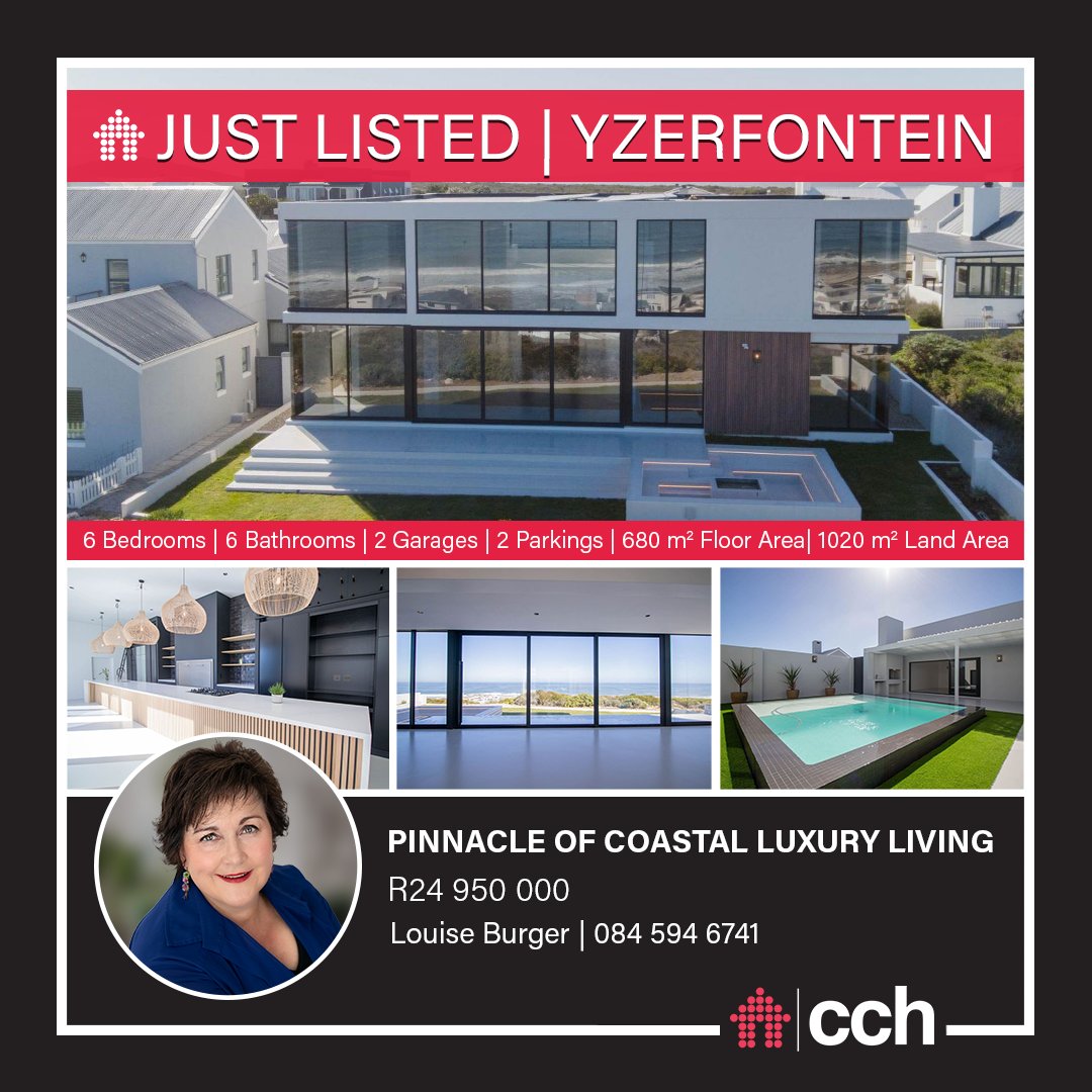 Magnificent 6 Bedroom House For Sale In Yzerfontein! - West Coast - R24 950 000

For more details: cch.co.za/results/reside…

#CCH #westcoast #yzerfontein #seaviews #6bedroom #propertiesforsale #homeforsale #propertyforsale #capecoastalhomes #estateagents #louiseburger #Yzer4Me