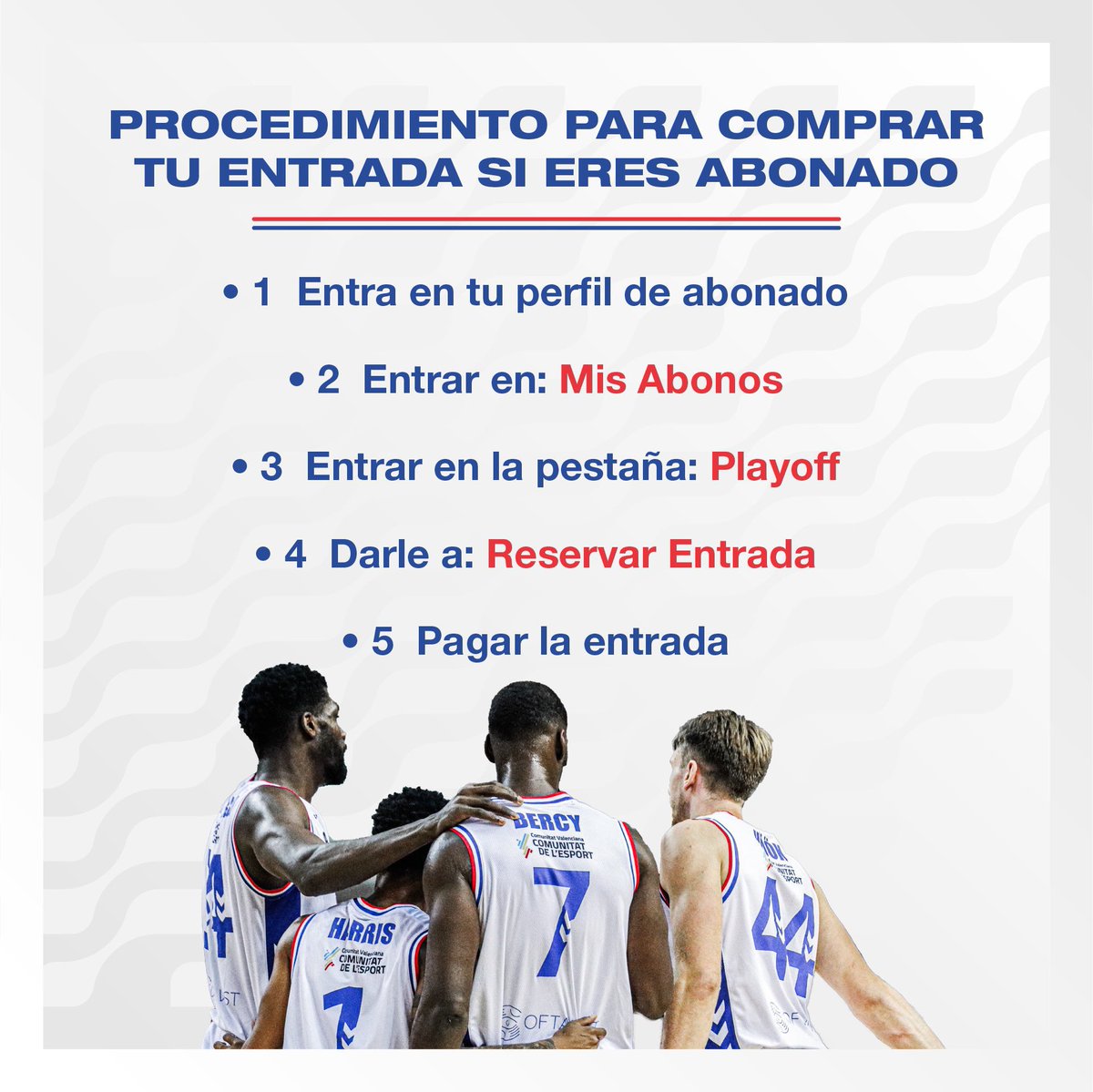 ¡Buenos días!

⚠️ Última mañana de reserva de sitios de abonados. A partir de las 14h se liberan y salen a la venta para público general.

Online puedes comprar la tuya. Y en taquilla de 11 a 13:30 y de 16:30 a 19.

venta.fundacionlucentum.t2v.com