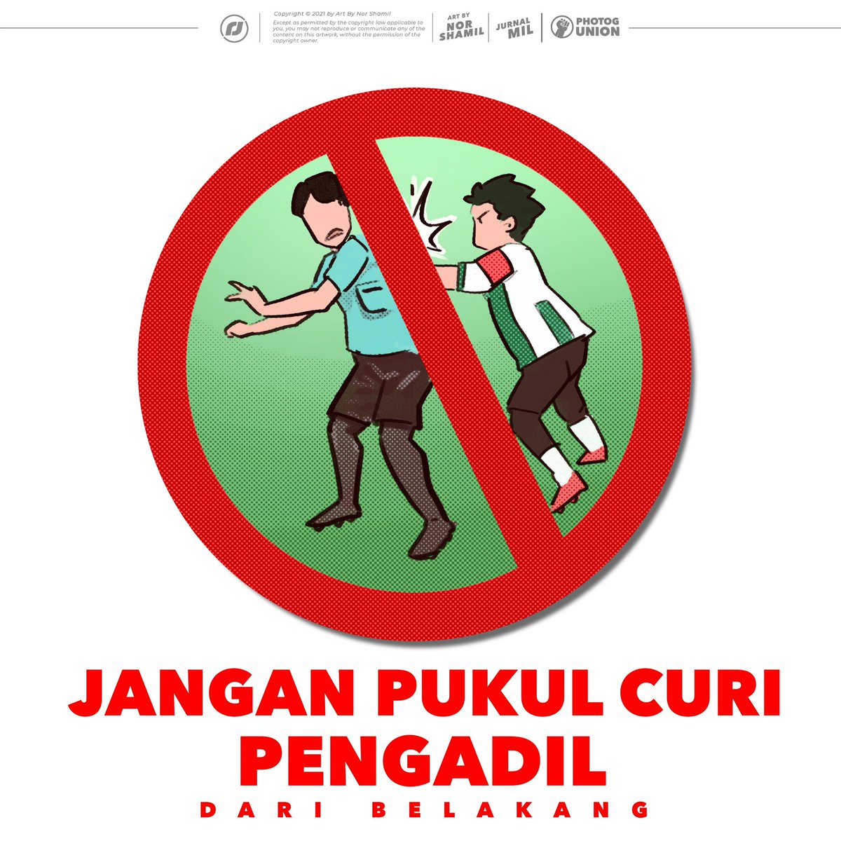 Jangan pukul curi pengadil dari belakang

#respek #jangansamseng #pemainsamseng