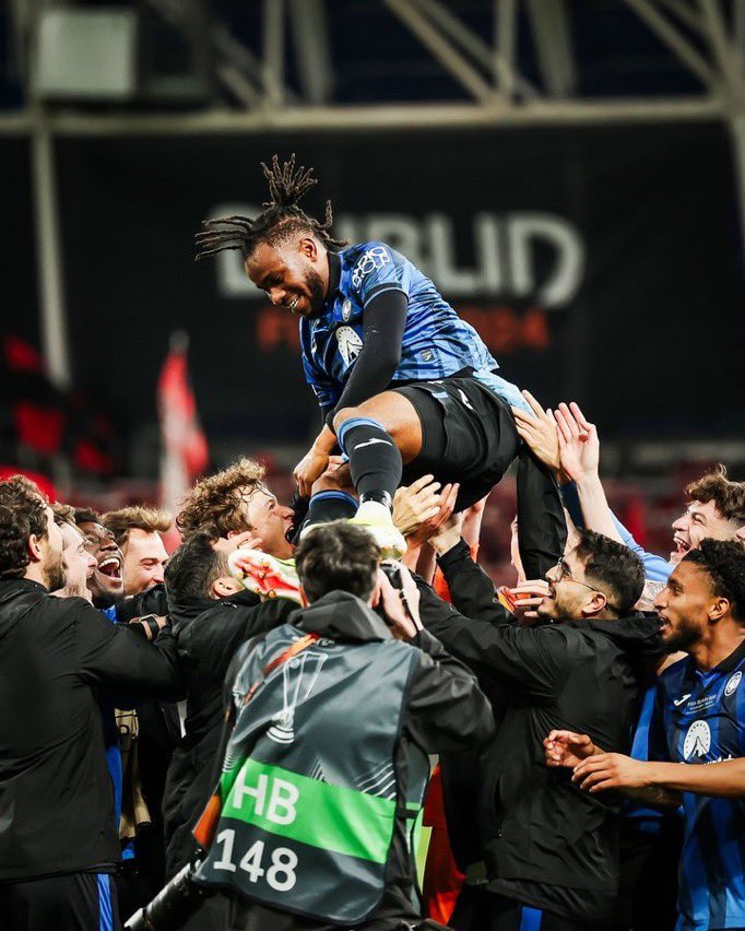 Ademola Lookman 🇳🇬 scored a hat trick to help Atalanta win the UEFA Europa League.

He is the first Player in history to score a hat trick in a UEFA Europa League Final.