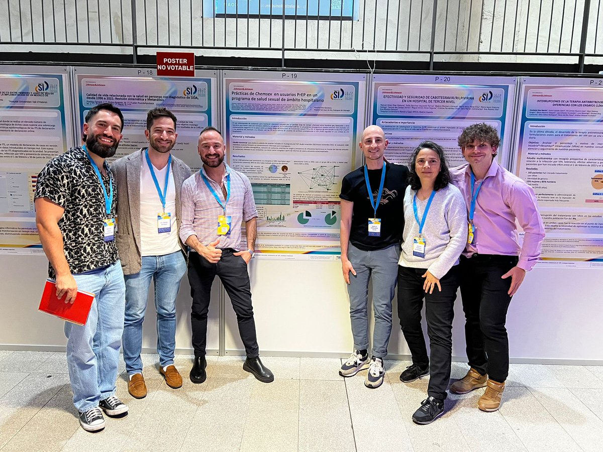 BcnVih's tweet photo. 📊 Compartimos los pósters de @BcnVih
sobre #ITS, #PrEP,  #CAB/#RPV y #Chemsex, presentados el mes abril en el Simposio SI de @JNJInnovMedES en Madrid, agradeciendo el trabajo de todo el equipo 💪 Léelos aquí ⤵️ https://t.co/g2O0ZIkxTi