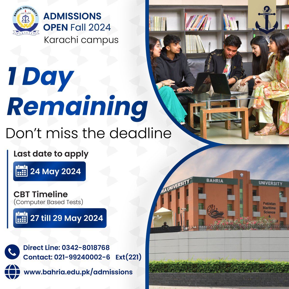 Bahira University Karachi Campus tweet media