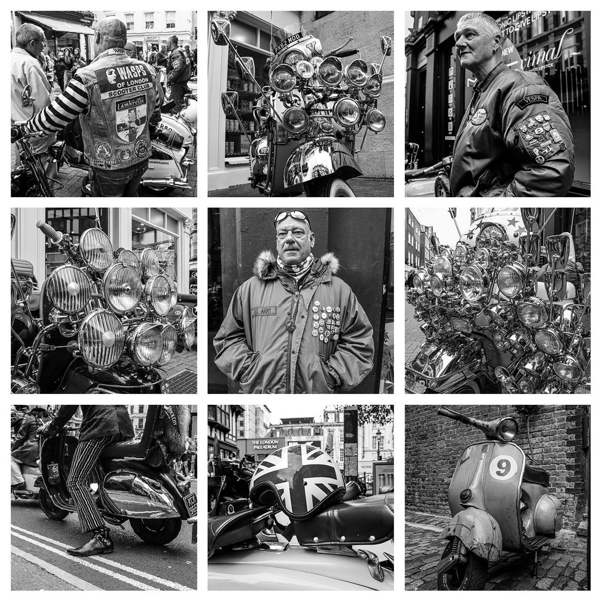 madmodsandacam1's tweet photo. #madmodsandacamera Good news, over the moon with the results from the Buckingham Palace Scooter Run. Therefore here’s a taster of some of the shots. #mods #scooterboys #vespa #lambretta #modernists #subculture #britishsubculture #picoftheday https://t.co/uFlFw0rhMj