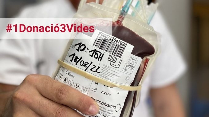 GVAdonasang's tweet photo. Dona sang a #Gandia
📅dijous #23Maig   
📌Mancomunitat La Safor
🕒10.00-13.00 🕒16.30-20.30
El consum diari de sang als hospitals valencians necessita la col·laboració de 650 donants cada dia.
   
T'esperem! https://t.co/1kVOry22bo