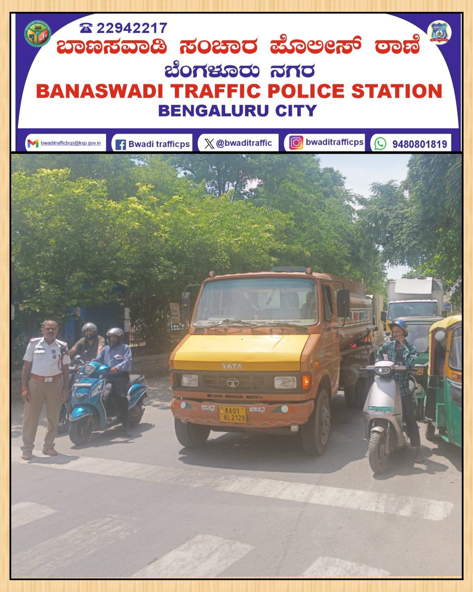 🚦#Awareness4You Stop Line Respect Life & Every Road User. #BanasawadiTrafficPS #FollowTrafficRules ♥️ One Life! ✅ Respect it! ✅ First Top Priority is your own safety!