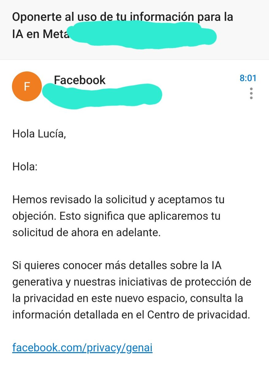 Lucilulawless's tweet photo. Dices que tu fb es de uso personal, que pertenece al ámbito de tu intimidad, y citas el 18 de la Constitución Española y la ley de protección de datos.

Mano de santo.

RT to save a life. https://t.co/2CdPuvvs8r